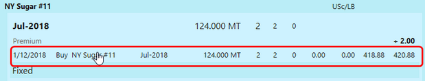 Pricing line selection