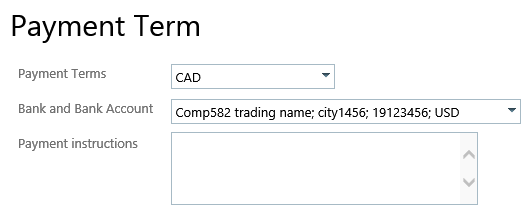 addingapayment term