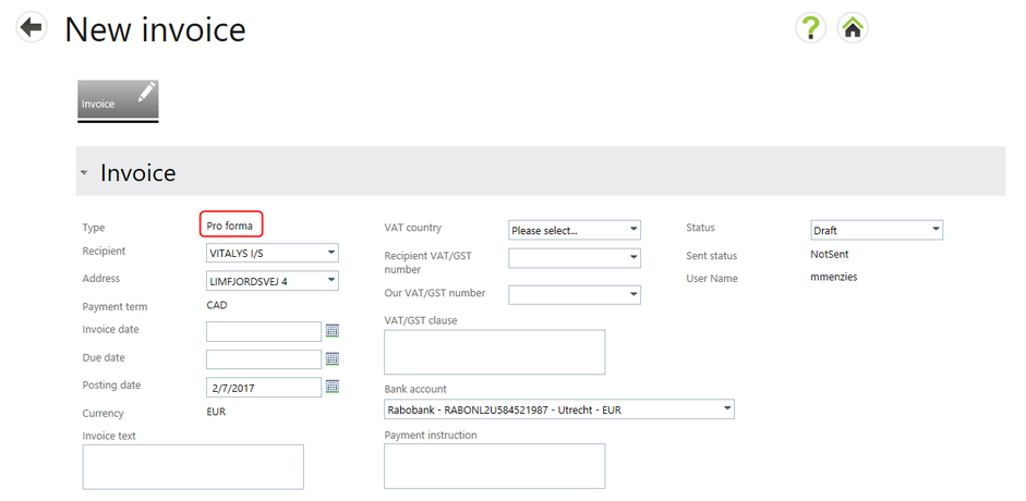 Proforma invoice2