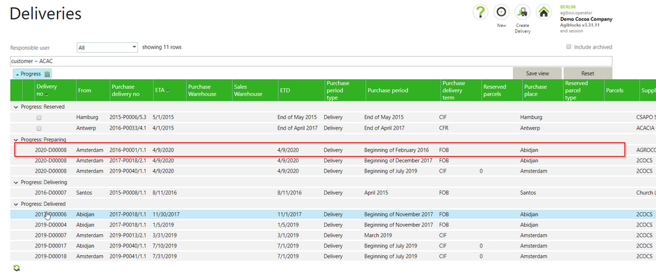 Delivery Creation Multiple Reservartion 5